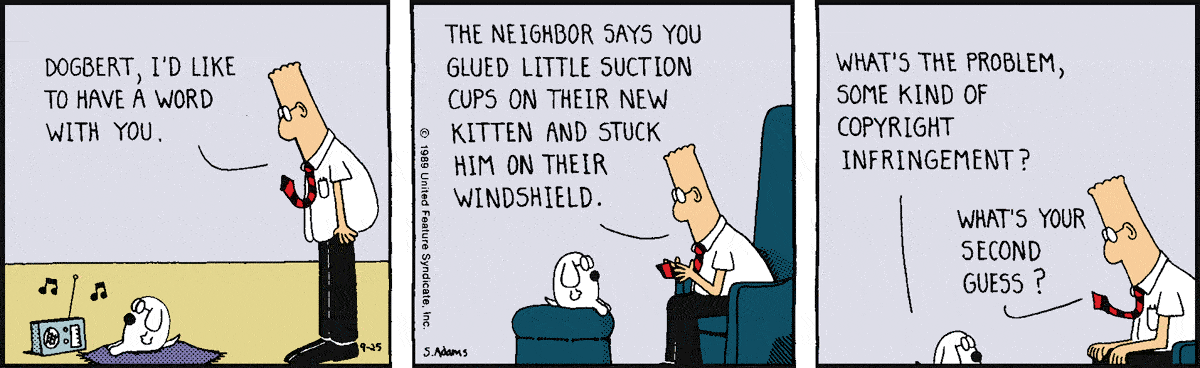 Dilbert Cartoon